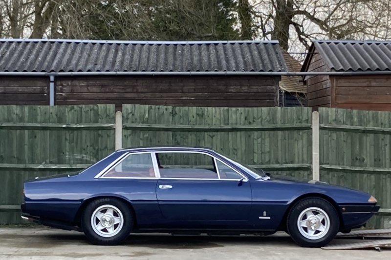 1975 Ferrari 365 GT4 2+2 restoration project